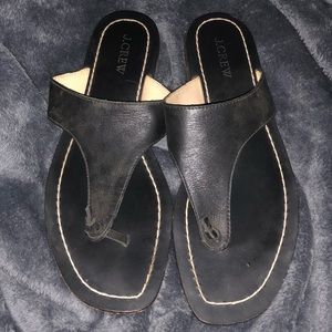 JCrew flat sandals
